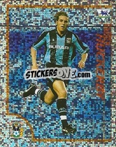 Sticker Darren Huckerby - English Premier League 1998-1999. Kick off - Merlin