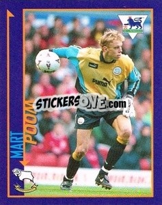 Figurina Mart Poom - English Premier League 1998-1999. Kick off - Merlin