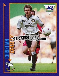 Sticker Christian Dailly - English Premier League 1998-1999. Kick off - Merlin