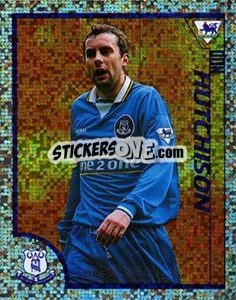 Cromo Don Hutchison - English Premier League 1998-1999. Kick off - Merlin