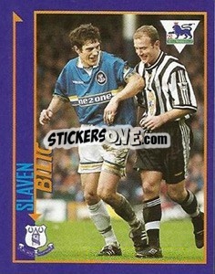 Sticker Slaven Bilic - English Premier League 1998-1999. Kick off - Merlin