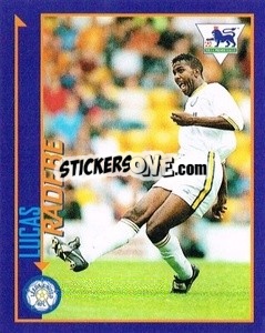 Cromo Lucas Radebe - English Premier League 1998-1999. Kick off - Merlin