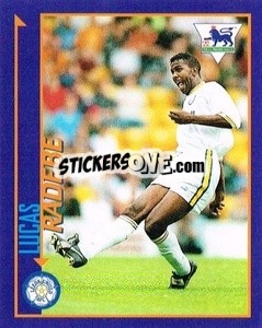 Sticker Lucas Radebe - English Premier League 1998-1999. Kick off n. 78 - Merlin