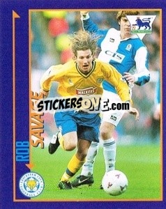 Cromo Robbie Savage - English Premier League 1998-1999. Kick off - Merlin