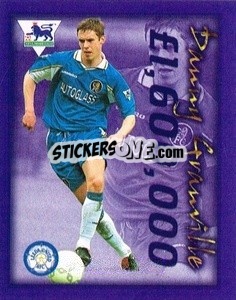 Cromo Danny Granville - English Premier League 1998-1999. Kick off - Merlin