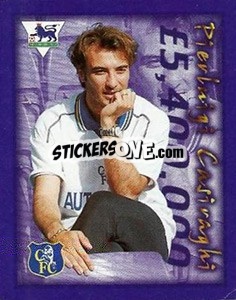 Cromo Pier Luigi Casiraghi - English Premier League 1998-1999. Kick off - Merlin