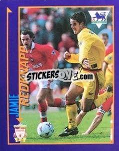 Sticker Jamie Redknapp - English Premier League 1998-1999. Kick off n. 106 - Merlin