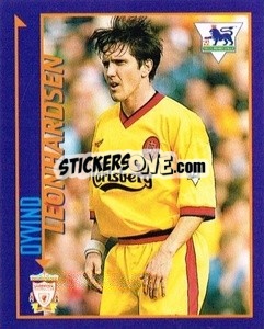 Figurina Oyvind Leonhardsen - English Premier League 1998-1999. Kick off - Merlin