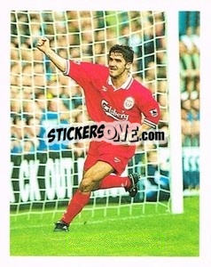 Sticker Karl-Heinz Riedle - English Premier League 1998-1999. Kick off - Merlin