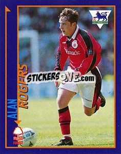 Sticker Alan Rogers - English Premier League 1998-1999. Kick off - Merlin