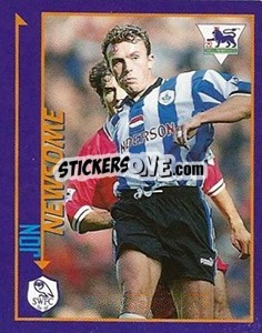 Cromo Jon Newsome - English Premier League 1998-1999. Kick off - Merlin