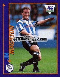 Sticker Jim Magilton - English Premier League 1998-1999. Kick off - Merlin