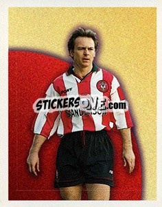 Sticker John Beresford - English Premier League 1998-1999. Kick off - Merlin