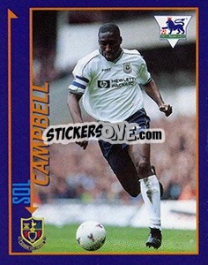 Sticker Sol Campbell - English Premier League 1998-1999. Kick off n. 168 - Merlin