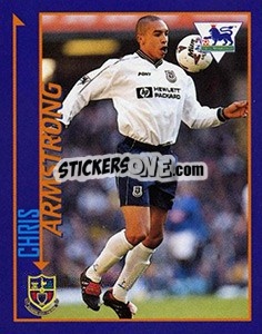 Sticker Chris Armstrong - English Premier League 1998-1999. Kick off - Merlin