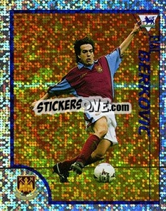 Sticker Eyal Berkovic - English Premier League 1998-1999. Kick off - Merlin