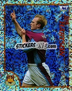 Cromo John Hartson - English Premier League 1998-1999. Kick off - Merlin