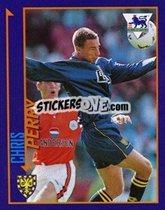 Sticker Chris Perry - English Premier League 1998-1999. Kick off n. 185 - Merlin