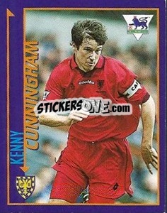 Sticker Kenny Cunningham - English Premier League 1998-1999. Kick off n. 186 - Merlin