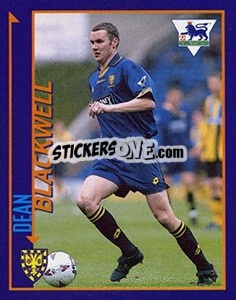 Sticker Dean Blackwell - English Premier League 1998-1999. Kick off n. 187 - Merlin