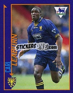 Sticker Carl Leaburn - English Premier League 1998-1999. Kick off n. 189 - Merlin