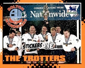 Cromo The Trotters - English Premier League 1997-1998. Kick off - Merlin