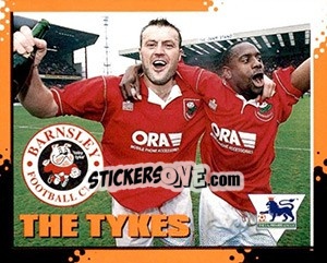 Sticker The Tykes - English Premier League 1997-1998. Kick off n. 4 - Merlin