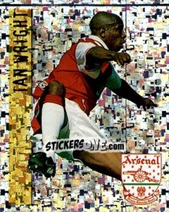 Sticker Ian Wright - English Premier League 1997-1998. Kick off - Merlin