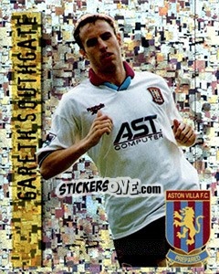 Sticker Gareth Southgate - English Premier League 1997-1998. Kick off n. 20 - Merlin