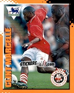 Cromo Clint Marcelle - English Premier League 1997-1998. Kick off - Merlin