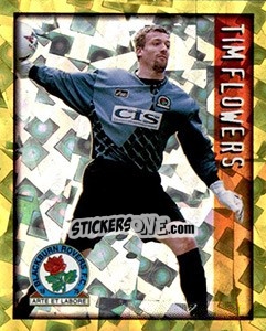 Sticker Tim Flowers - English Premier League 1997-1998. Kick off - Merlin