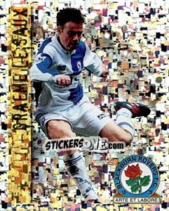 Sticker Graeme Le Saux - English Premier League 1997-1998. Kick off n. 31 - Merlin