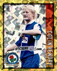 Sticker Colin Hendry - English Premier League 1997-1998. Kick off - Merlin