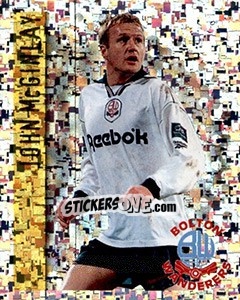 Cromo John McGinlay - English Premier League 1997-1998. Kick off - Merlin