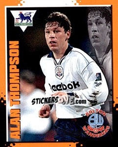 Sticker Alan Thompson - English Premier League 1997-1998. Kick off n. 41 - Merlin