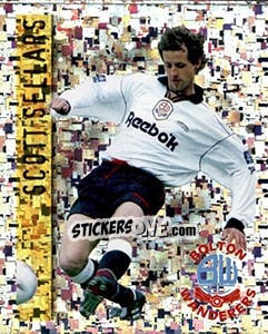 Cromo Scott Sellars - English Premier League 1997-1998. Kick off - Merlin