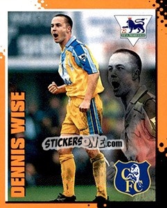 Cromo Dennis Wise - English Premier League 1997-1998. Kick off - Merlin