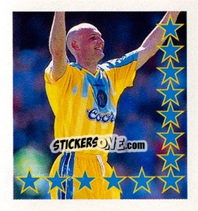 Sticker Frank Leboeuf - English Premier League 1997-1998. Kick off n. 48 - Merlin