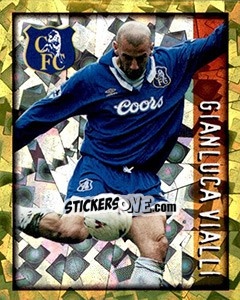 Figurina Gianluca Vialli - English Premier League 1997-1998. Kick off - Merlin