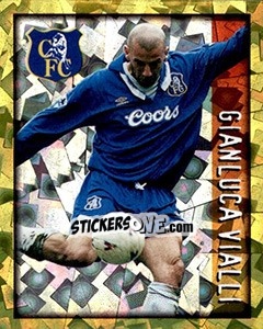 Sticker Gianluca Vialli - English Premier League 1997-1998. Kick off n. 51 - Merlin