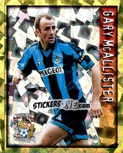 Sticker Gary McCallister - English Premier League 1997-1998. Kick off - Merlin