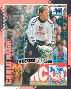 Sticker Carlo Nash - English Premier League 1997-1998. Kick off - Merlin