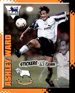 Cromo Ashley Ward - English Premier League 1997-1998. Kick off - Merlin