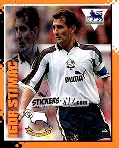 Sticker Igor Stimac - English Premier League 1997-1998. Kick off - Merlin