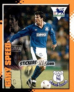 Sticker Gary Speed - English Premier League 1997-1998. Kick off - Merlin