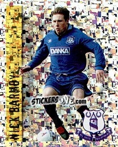 Cromo Nick Barmby - English Premier League 1997-1998. Kick off - Merlin