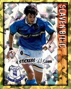Sticker Slaven Bilic - English Premier League 1997-1998. Kick off - Merlin