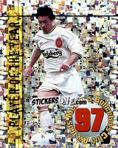 Sticker Robbie Fowler - Player of the year - English Premier League 1997-1998. Kick off - Merlin
