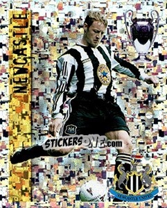 Sticker David Batty - English Premier League 1997-1998. Kick off - Merlin
