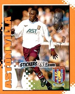 Cromo Dwight Yorke - English Premier League 1997-1998. Kick off - Merlin